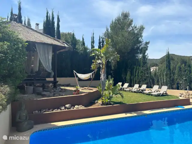 Villa Vida | Espagne, Costa Blanca, Jávea - villa Gazebo balinais, hamac et transats confortables.
