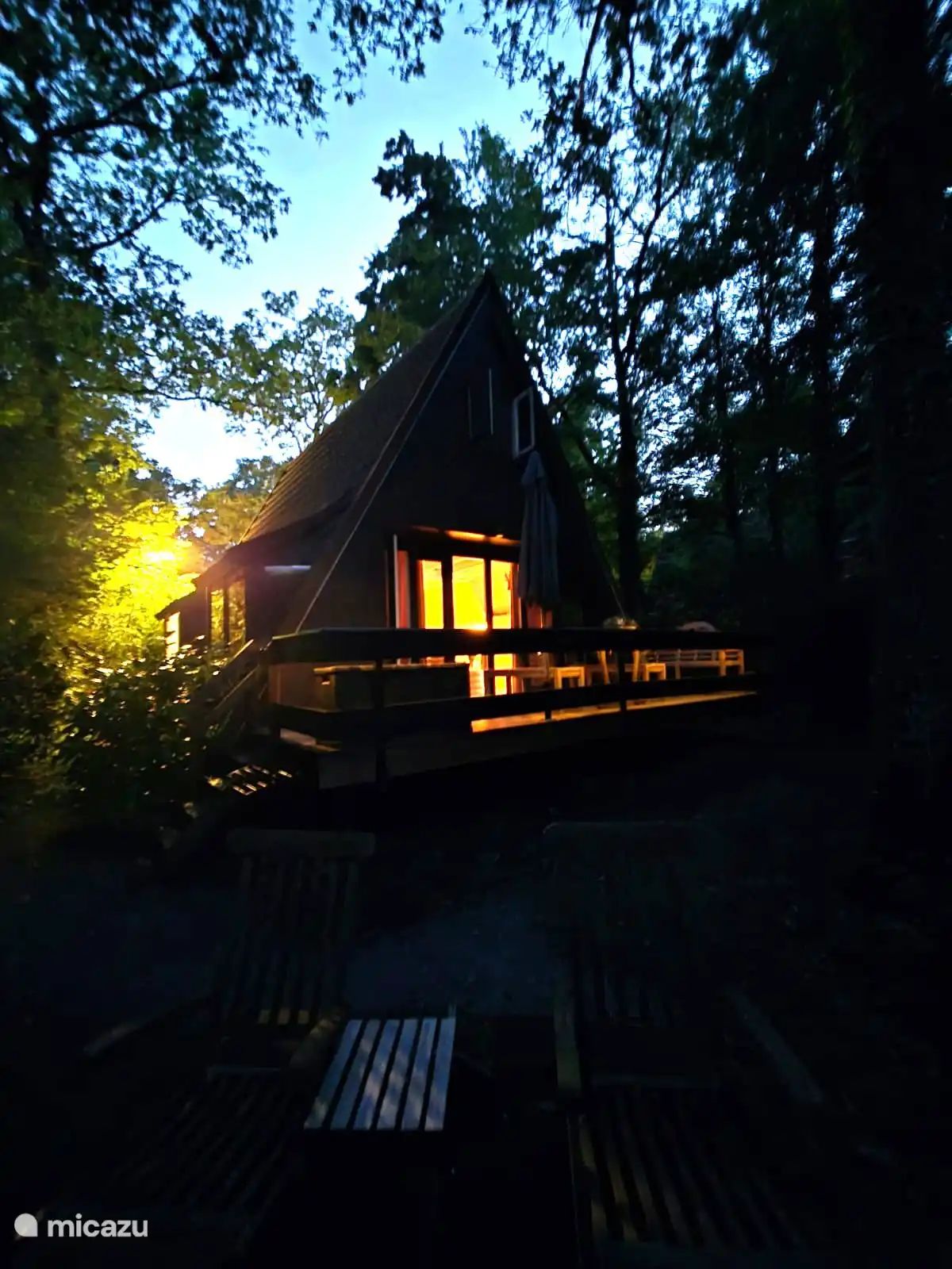 Foto genomen door één van mijn gasten op een warme zomeravond in juli.