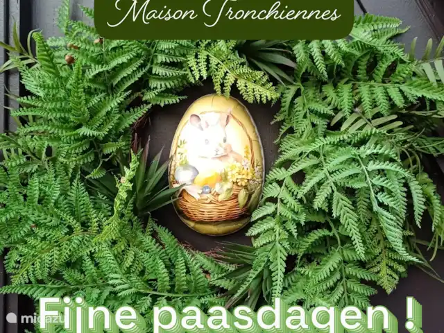 Location de Vacances Belgique, Ardennes, Durbuy, maison de vacances - Maison Tronchiennes Joyeuses Pâques !