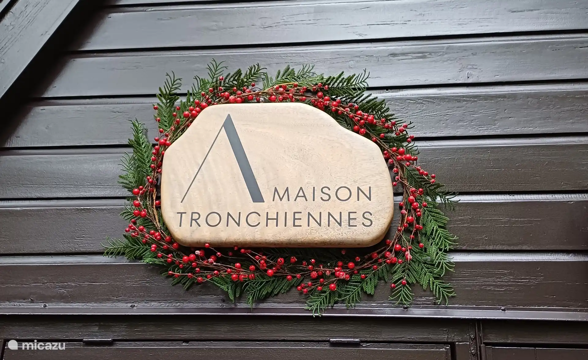 Maison Tronchiennes in Herbst-/Jahresendatmosphäre :-)