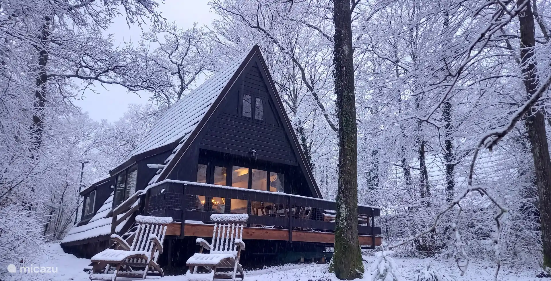 Foto aufgenommen am 2. Januar 2025. Die Rückseite des Hauses