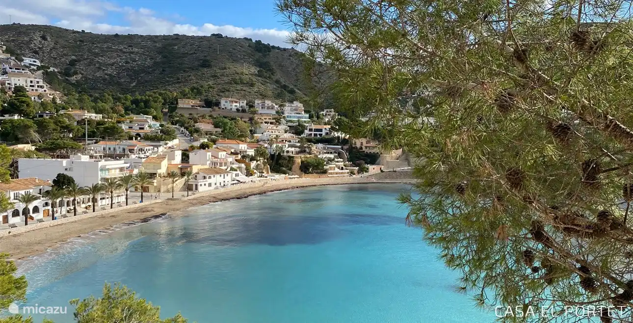 La playa del Portet