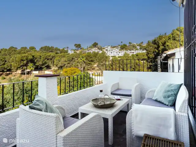 Casa El Portet en España, Costa Blanca, Moraira - casa vacacional Un balcón soleado