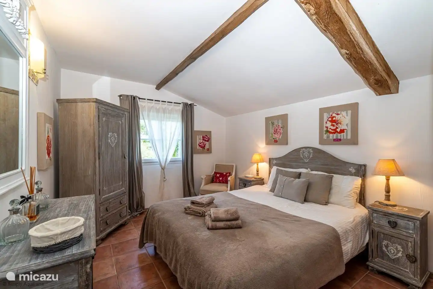 Schlafzimmer im ersten Stock