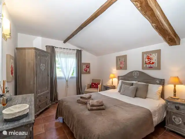 Vignefermé en Francia, Dordoña, Razac-de-Saussignac - casa vacacional Dormitorio en el primer piso