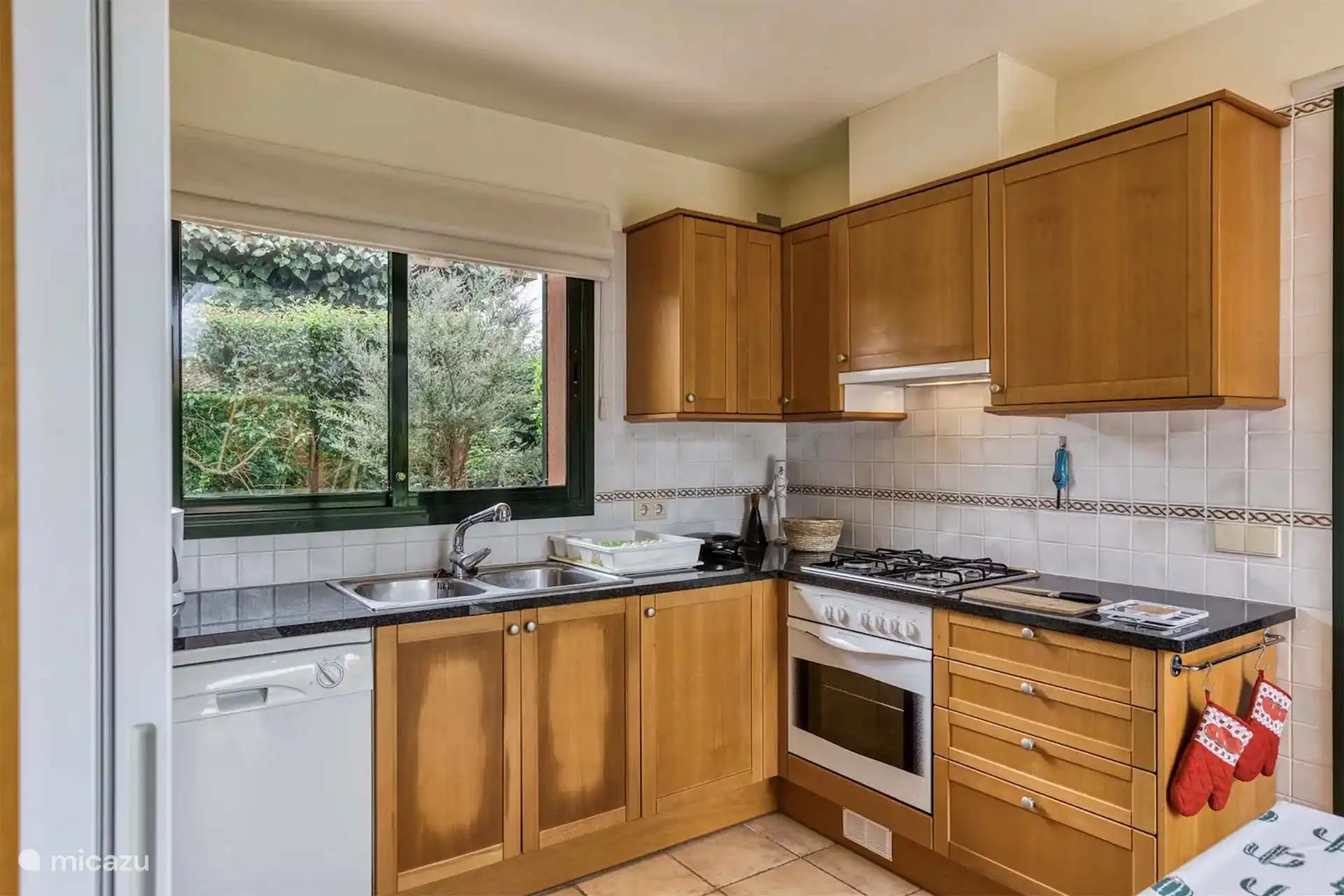 Blick auf die Küche