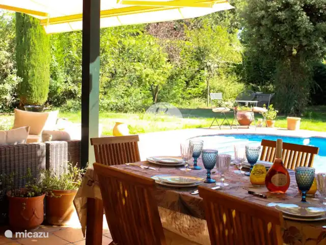Vila Gabrielle TorreMirona Resort huren in Spanje, Costa Brava, Navata - villa Terras en tuin