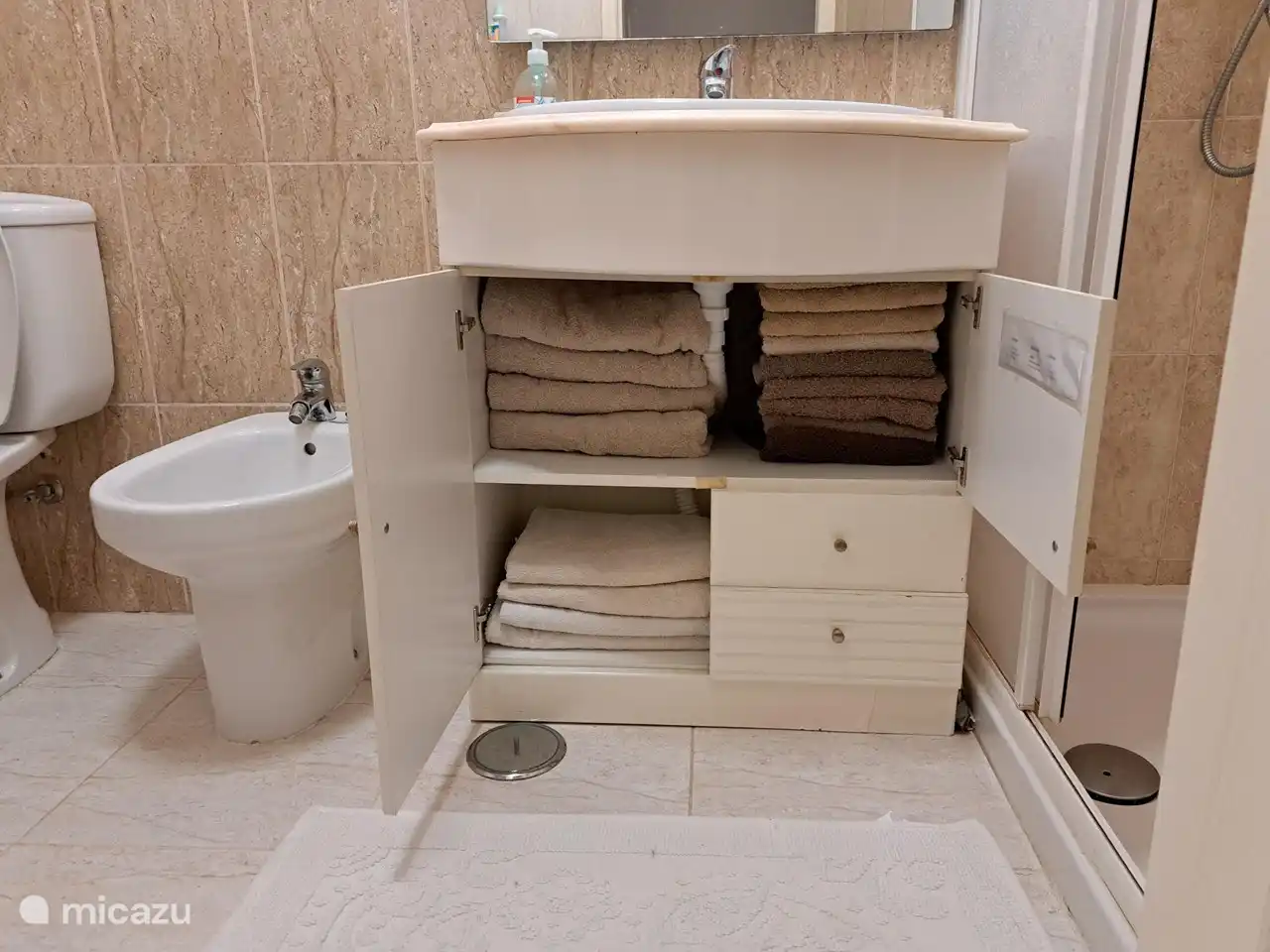 Serviettes à votre disposition. Ils ne sont pas destinés à être emportés à la piscine ou à la plage !