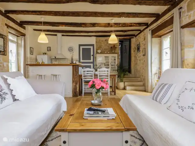 Four Saint Rabier | France, Dordogne, Saint-Rabier - maison de vacances Le coin salon