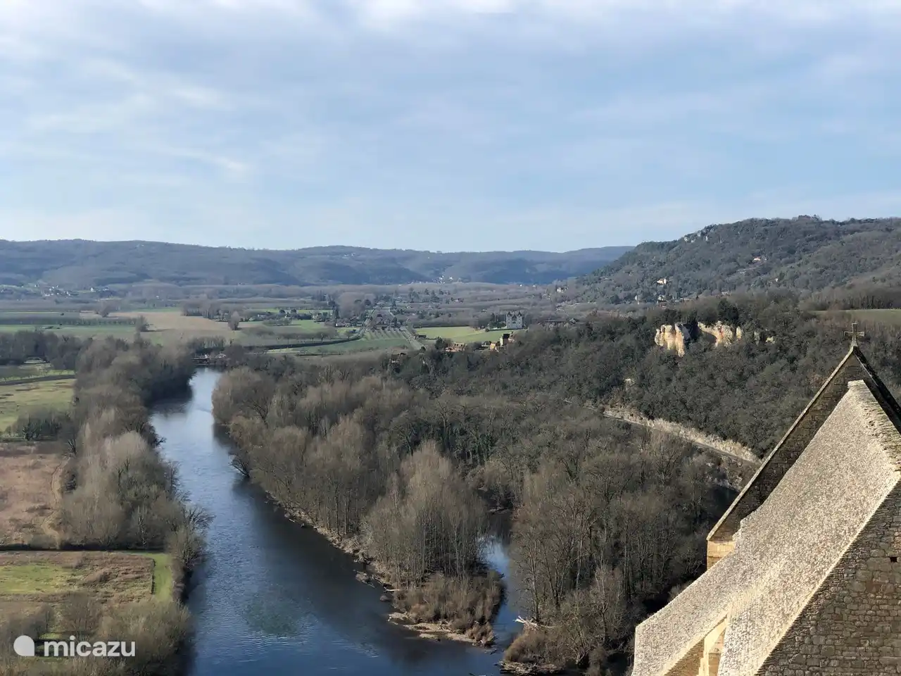 Ansichten der Dordogne.