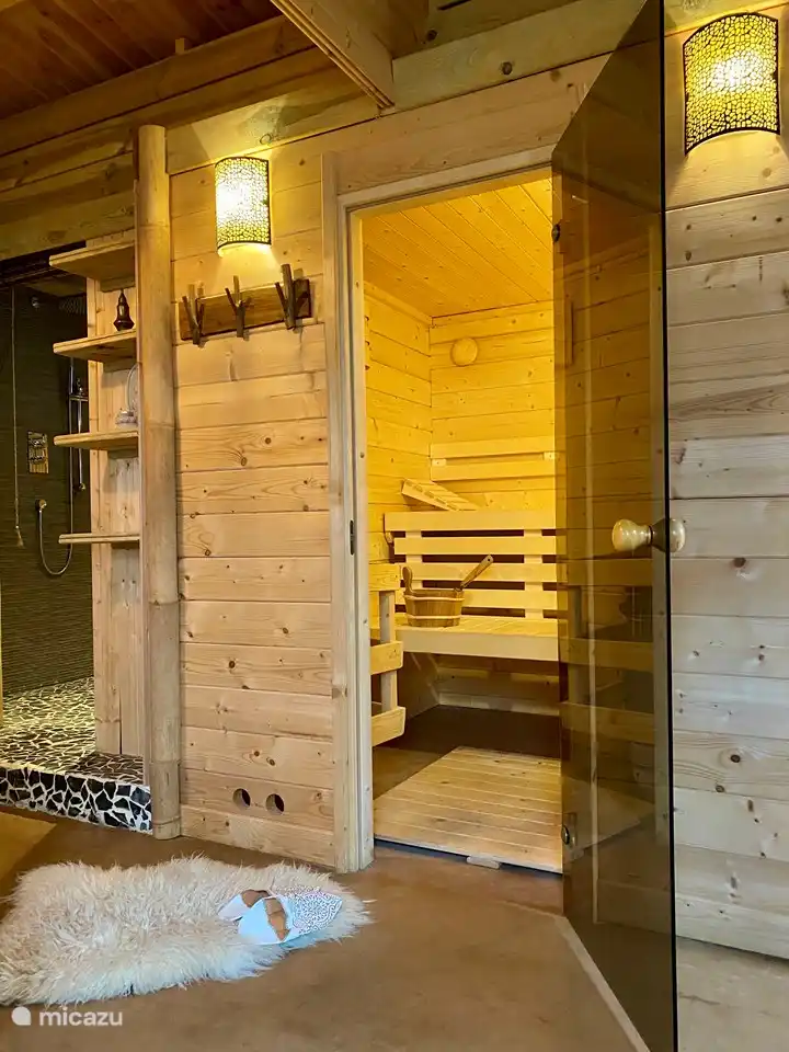 Sauna optional to book. This is not in the house itself, but on the property.