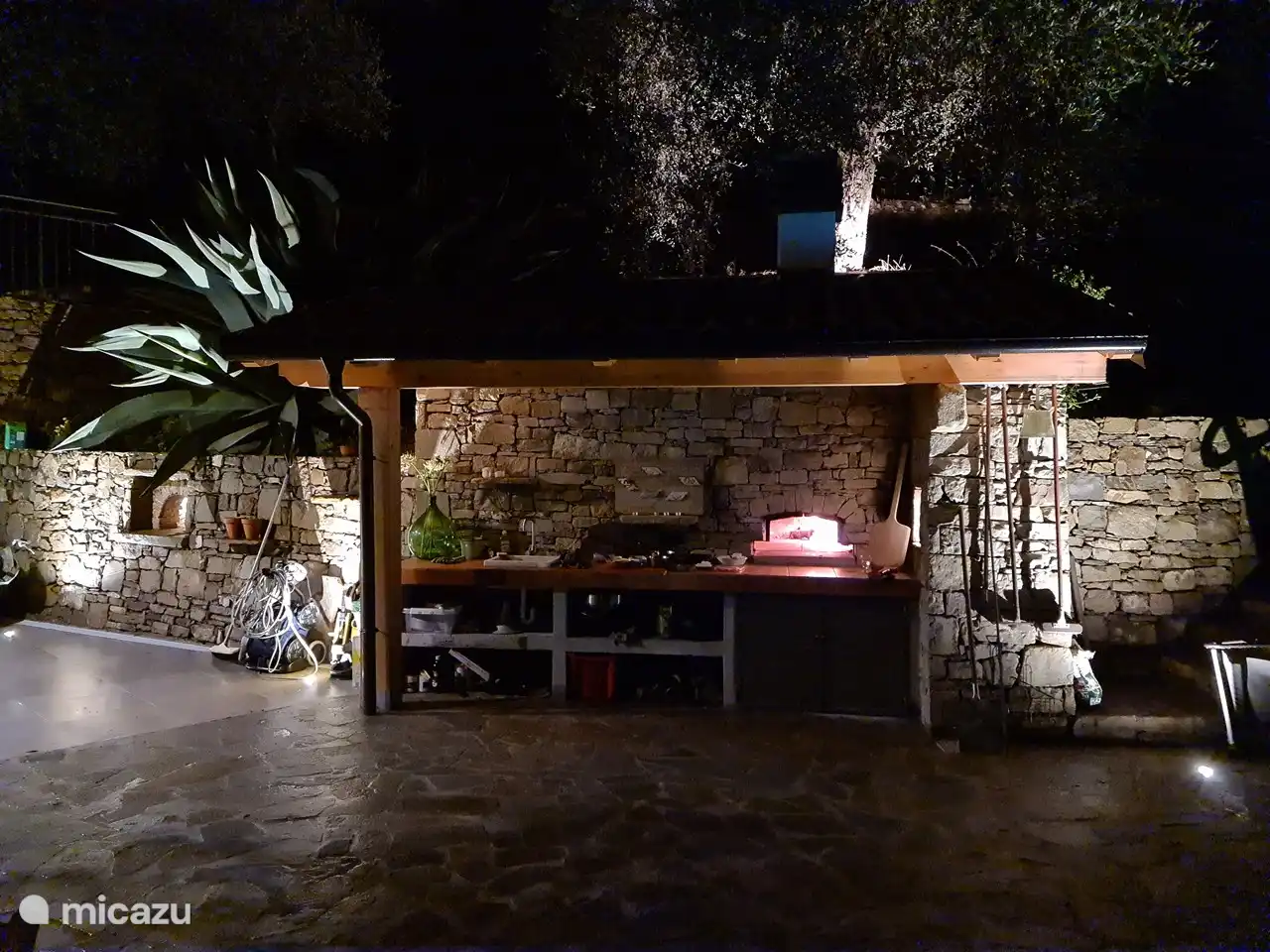 Warum nicht den Pizzaofen zum Laufen bringen?