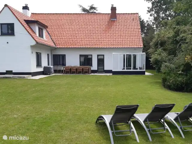 Location de Vacances Belgique, Côte Belge, Nieuwpoort, villa - Villa de beachcomber jardin