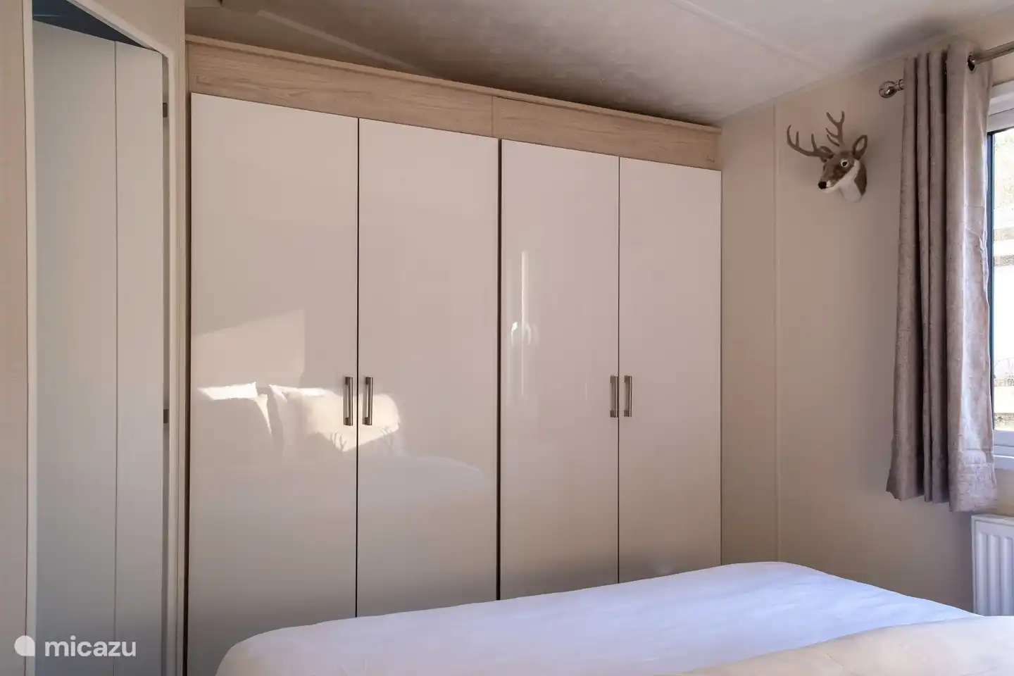 Lots of closet space in master bedroom.