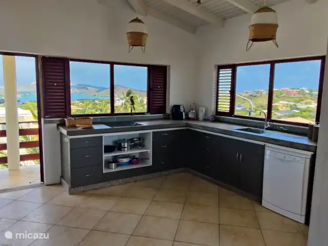 Location de Vacances Curaçao, Banda Ariba (est), Jan Thiel, penthouse - Vue à 360° de l'application Penthouse 6