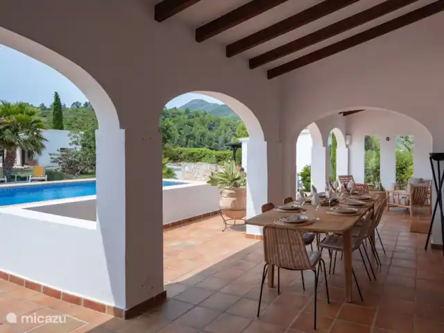 Casa Alba Benissa | Espagne, Costa Blanca, Benissa - villa Naya - terrasse couverte