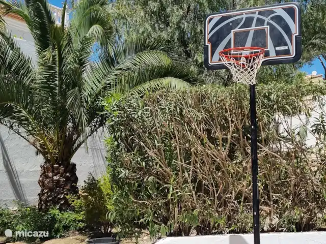 Villa Faisán en España, Costa Blanca, Moraira - villa el palo de baloncesto