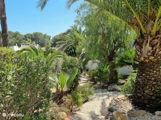 Villa Faisán en España, Costa Blanca, Moraira - villa El jardín