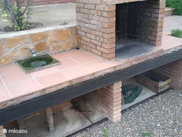 Casa José Ramón en España, Costa Dorada, Tarragona - casa vacacional barbacoa y fregadero al aire libre