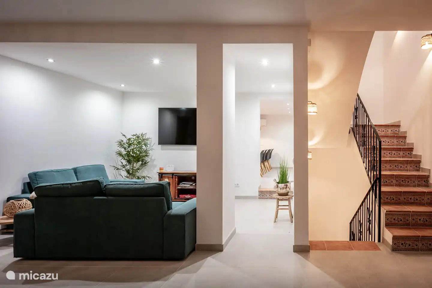 Salle de télévision.