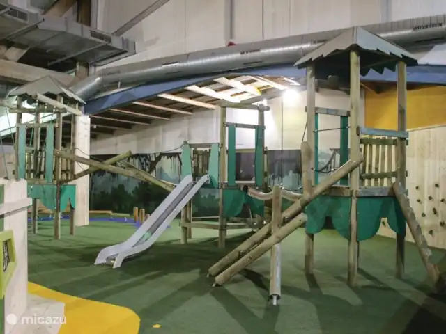 Maison de luxe 'De Boskant' | Pays-Bas, Overijssel, Gramsbergen - maison de vacances Le paradis du jeu intérieur couvert et chauffé Mad Monkey Jungle.