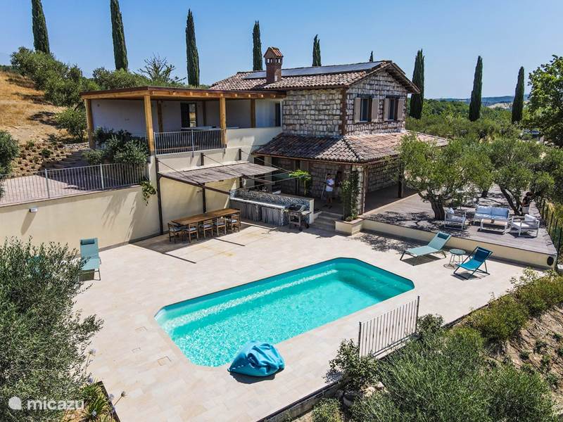 Ferienwohnung Italien, Umbrien, Panicale Ferienhaus Haus mit privatem Pool und Whirlpool