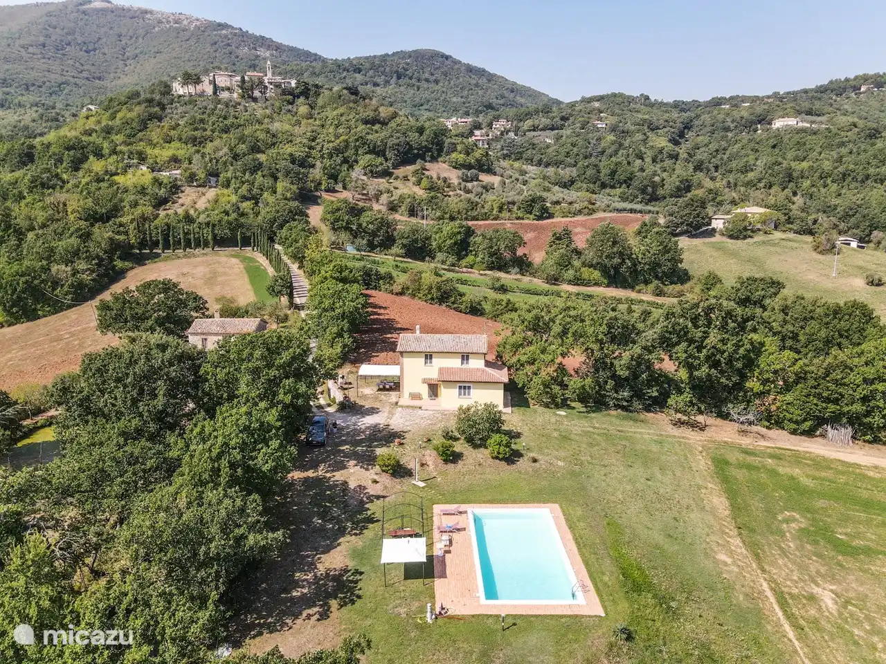 ferienhaus in Italien – Haus mit privatem Pool in Umbrien