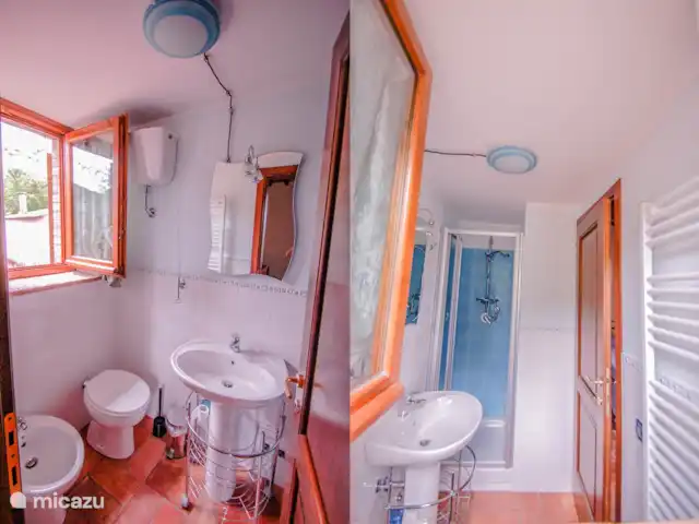 casa vacacional en Italia, Umbría, Santa Restituta – Casa de campo con piscina privada y panorama.