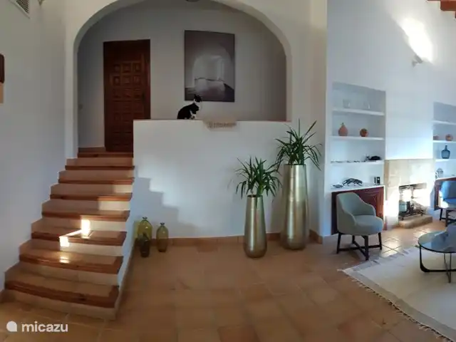 Villa Pomélo | Espagne, Costa Blanca, Jávea - villa Entrée fisheyeview, salon et salle à manger