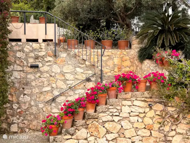 Villa Pomélo | Espagne, Costa Blanca, Jávea - villa Escaliers du jardin à la terrasse et à la maison.