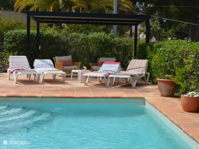 Villa Pomélo | Espagne, Costa Blanca, Jávea - villa L'ombre peut être souhaitable en été.