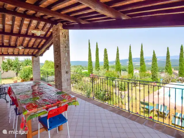 Maison pour 7p avec piscine privée | Italie, Ombrie, Santa Restituta - maison de vacances