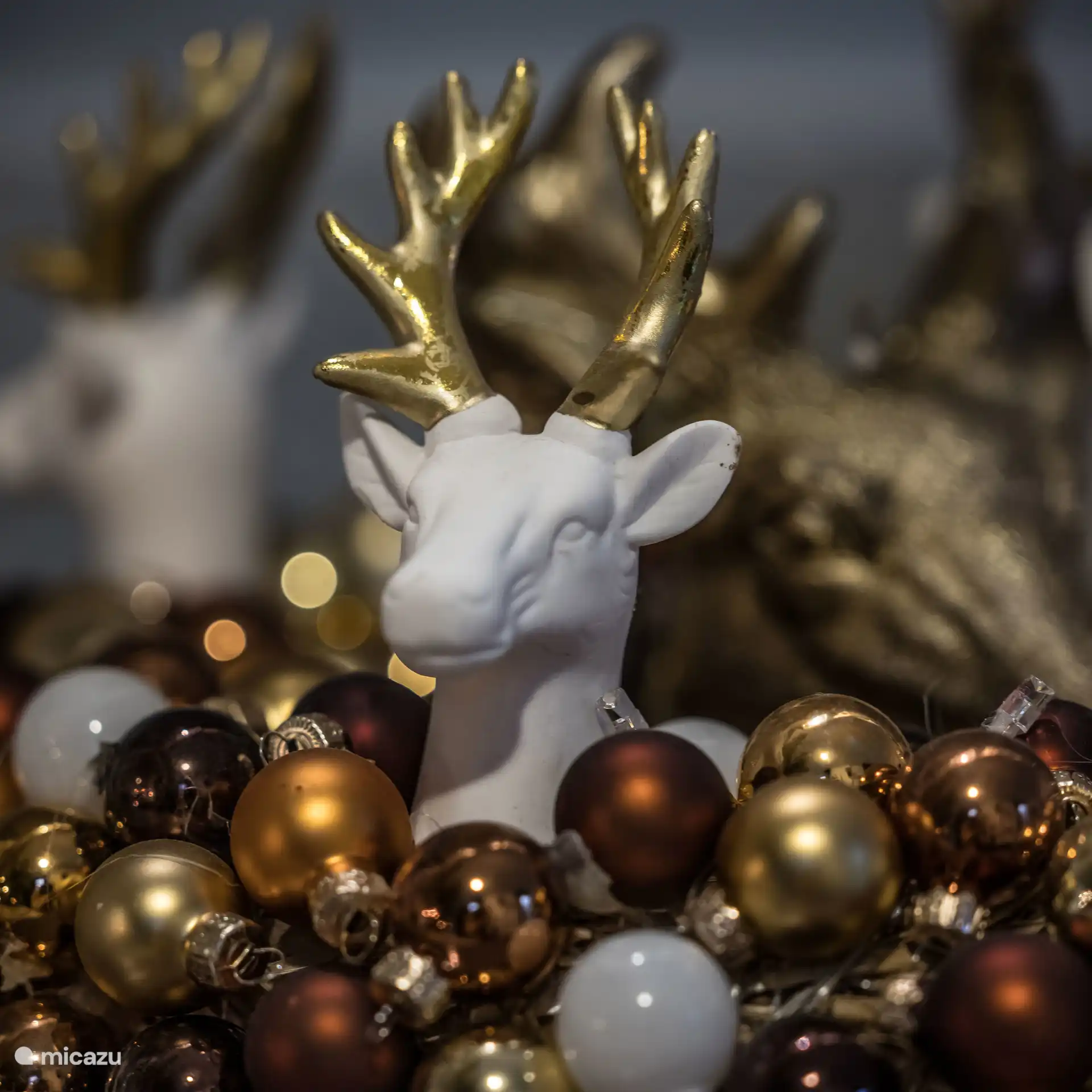 Weihnachts-Jagdhütte