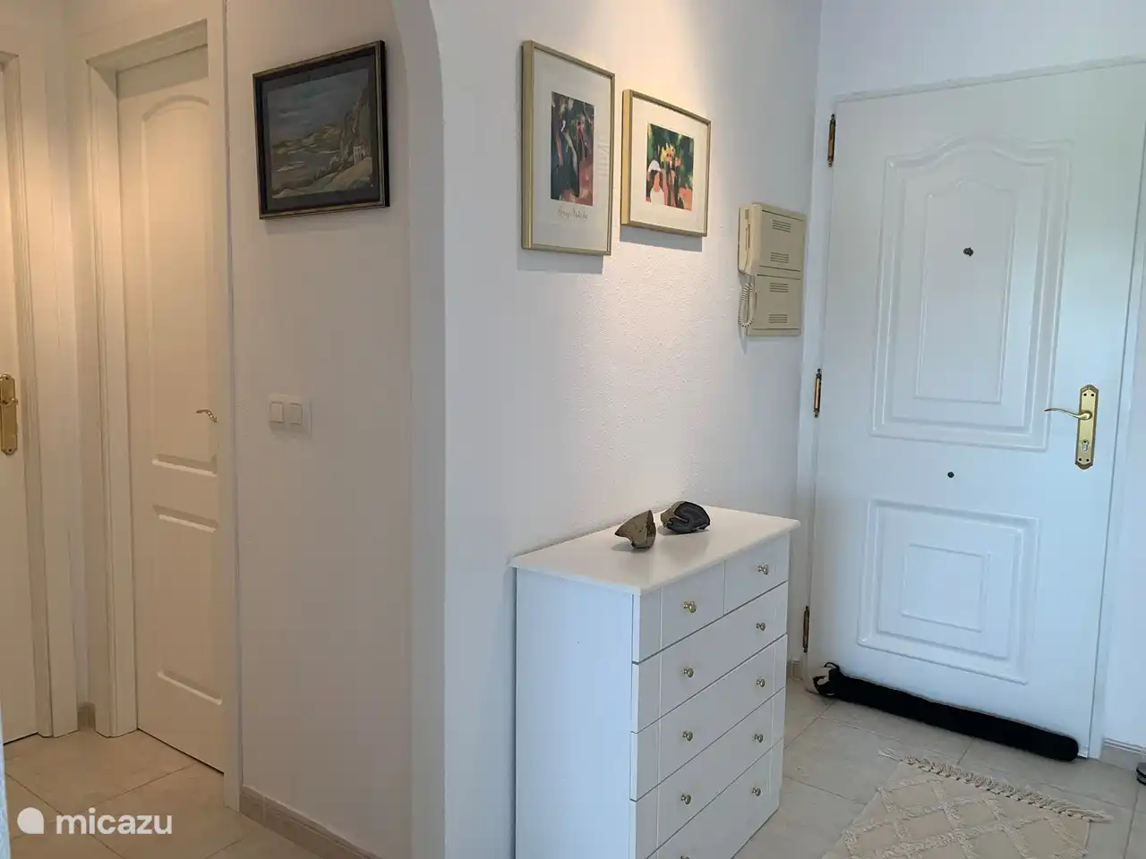 Eingangshalle des Hauptwohnzimmers