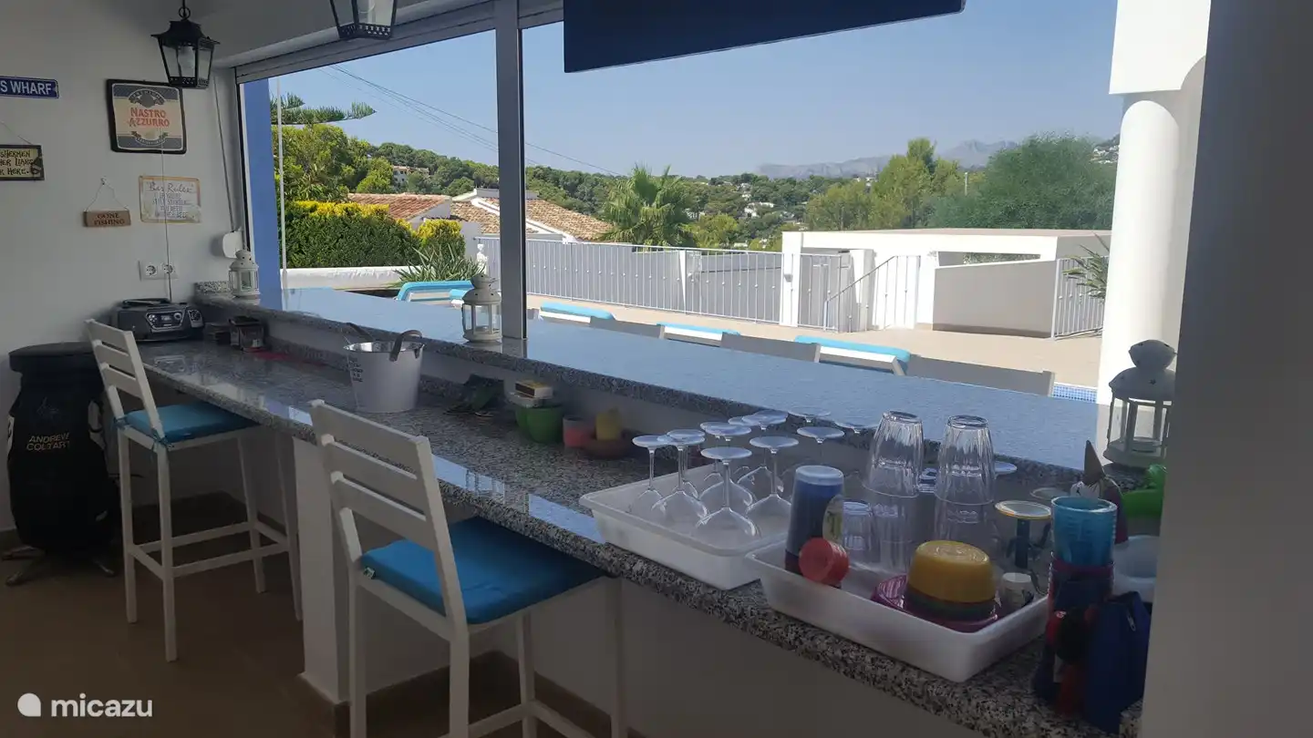 Blick von der Sommerküche