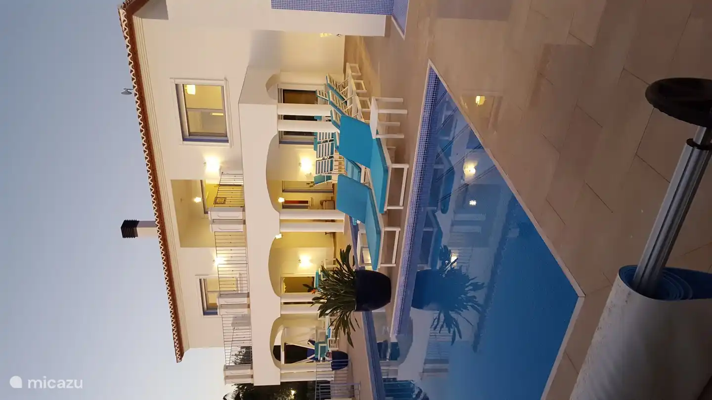 Abendansicht von Casa Marie