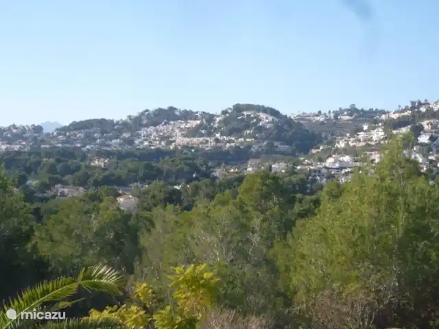 Maison Marie | Espagne, Costa Blanca, Moraira - villa Vue de la terrasse supérieure