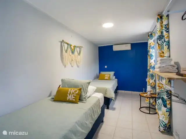 Casa Montebello | Curaçao, Curaçao-Centre, Piscadera - bungalow Chambre avec 2 lits simples