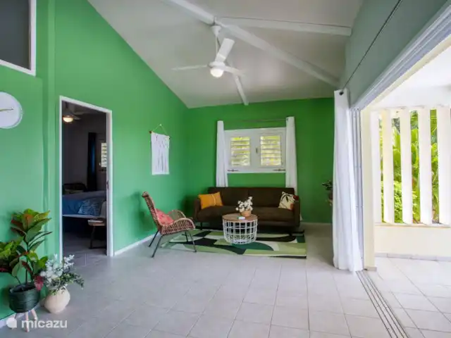 Casa Montebello | Curaçao, Curaçao-Centre, Piscadera - bungalow Coin salon confortable