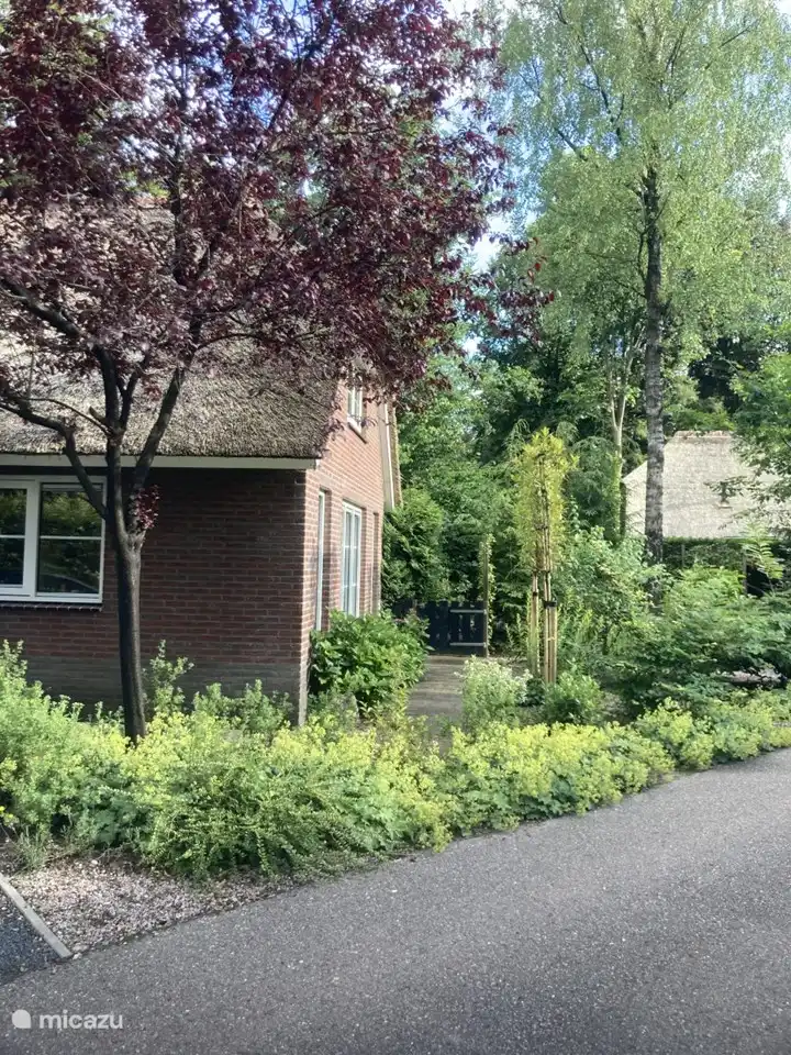 Voorkant van de boerderij. 