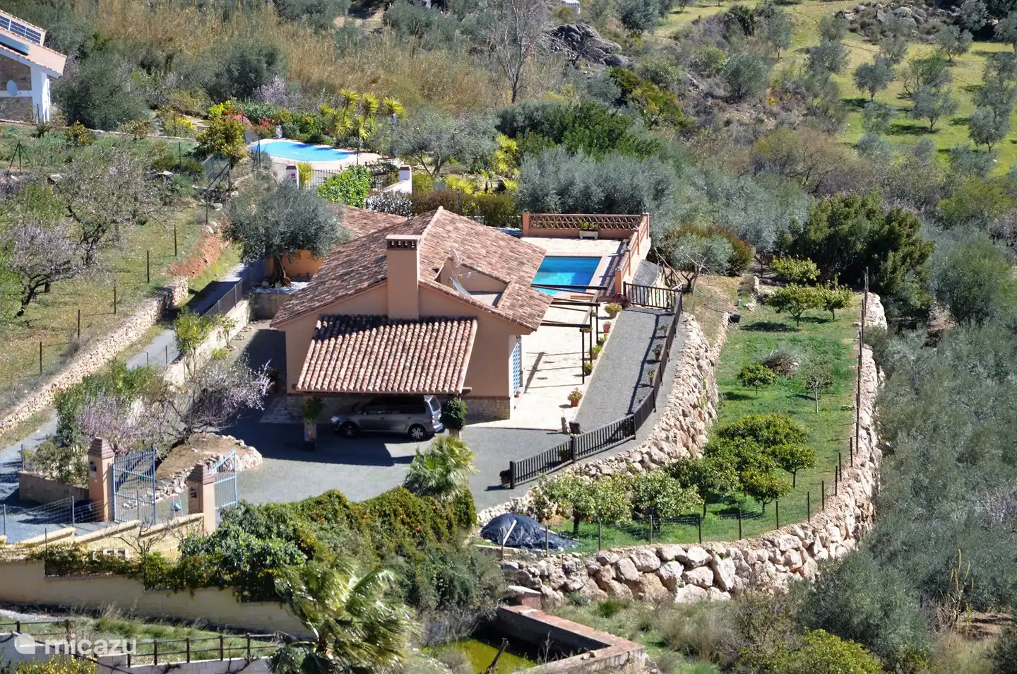 Villa El Lucero in Spain, Andalusia, Alcaucin - villa
