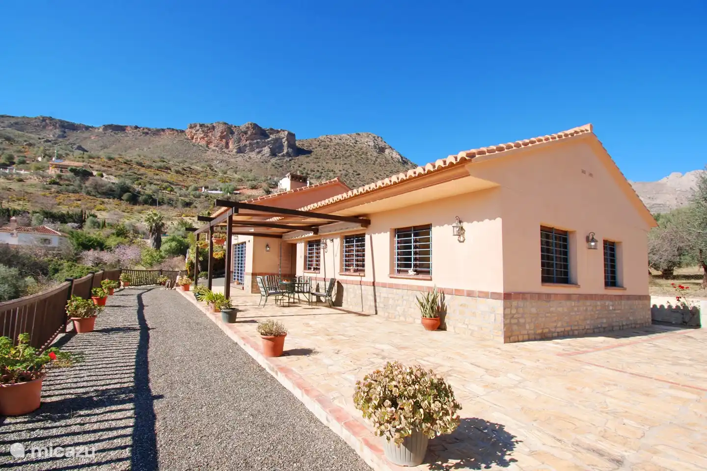 The house itself is very light and spacious.