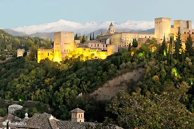 Granada with the world famous Alhambra and Sierra Nevada.