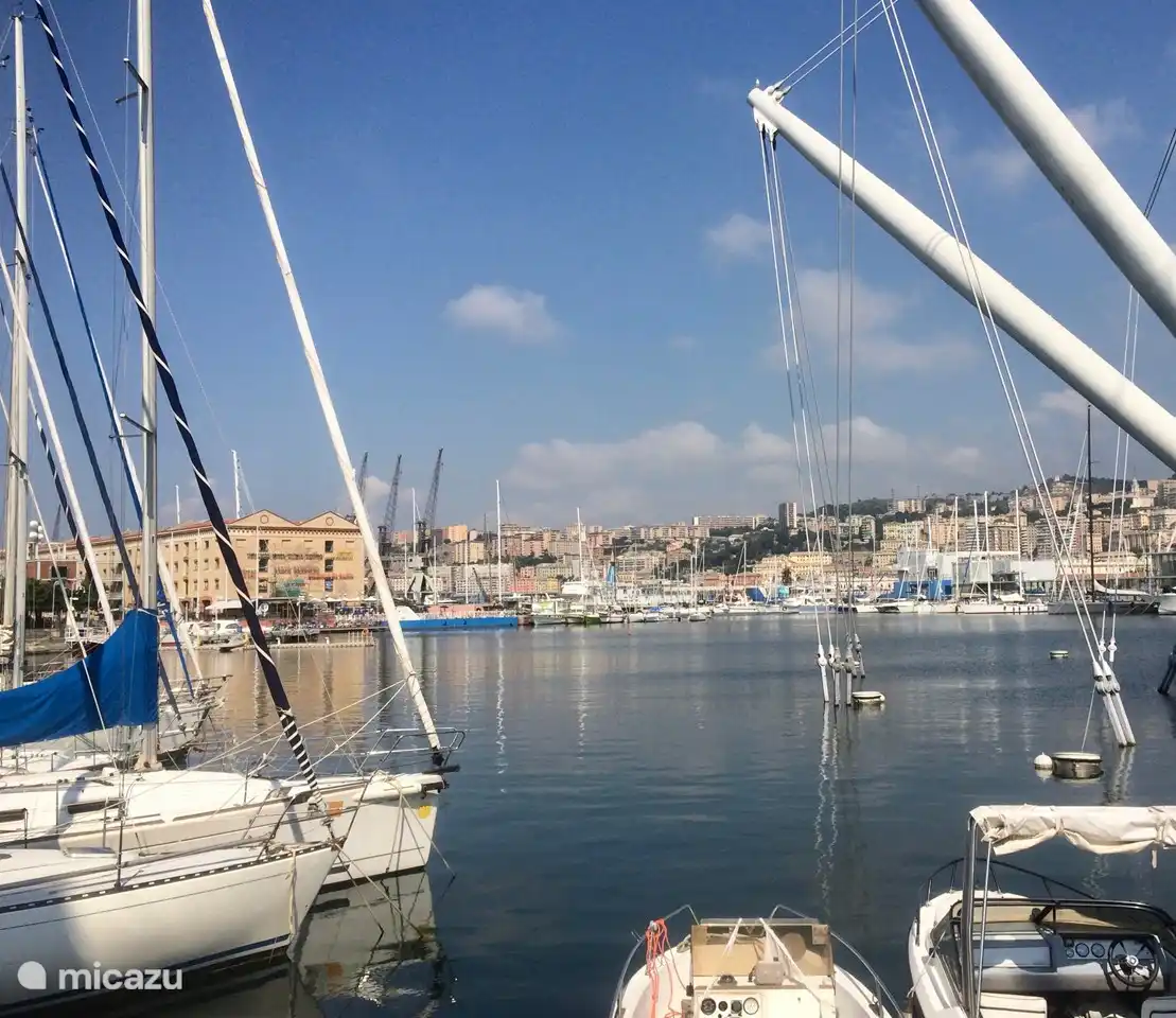 Hafen von Genua.