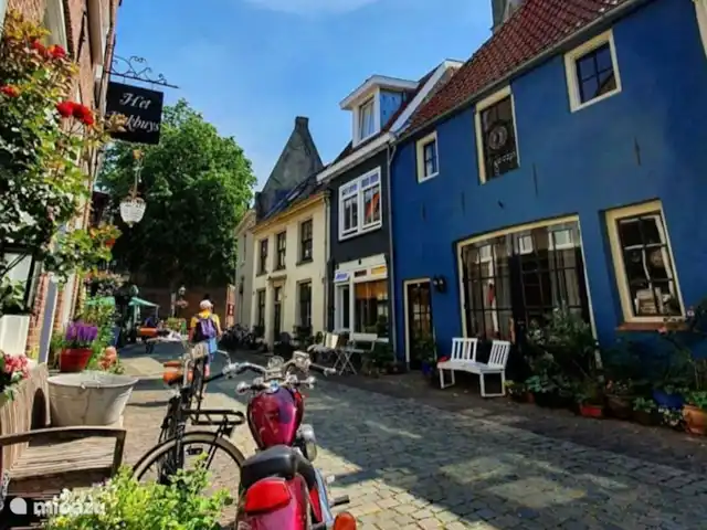 Het Griet en Países Bajos, Güeldres, Doesburg - casa vacacional Doesburg azul, cerca del museo oficial de la mostaza.