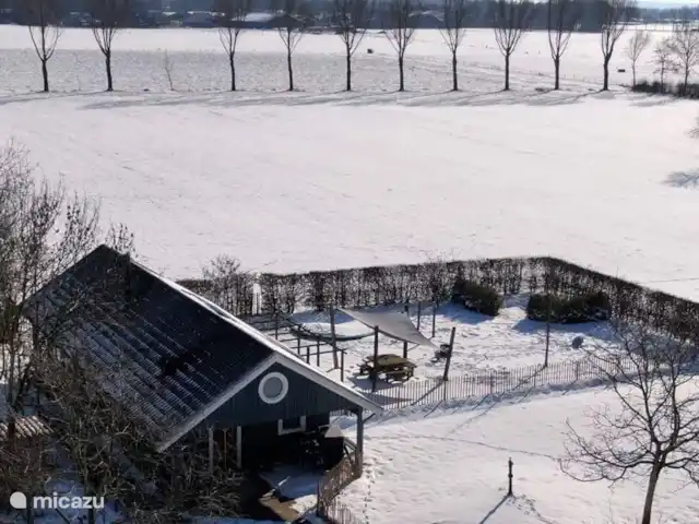 Het Griet en Países Bajos, Güeldres, Doesburg - casa vacacional O incluso un paisaje de invierno.