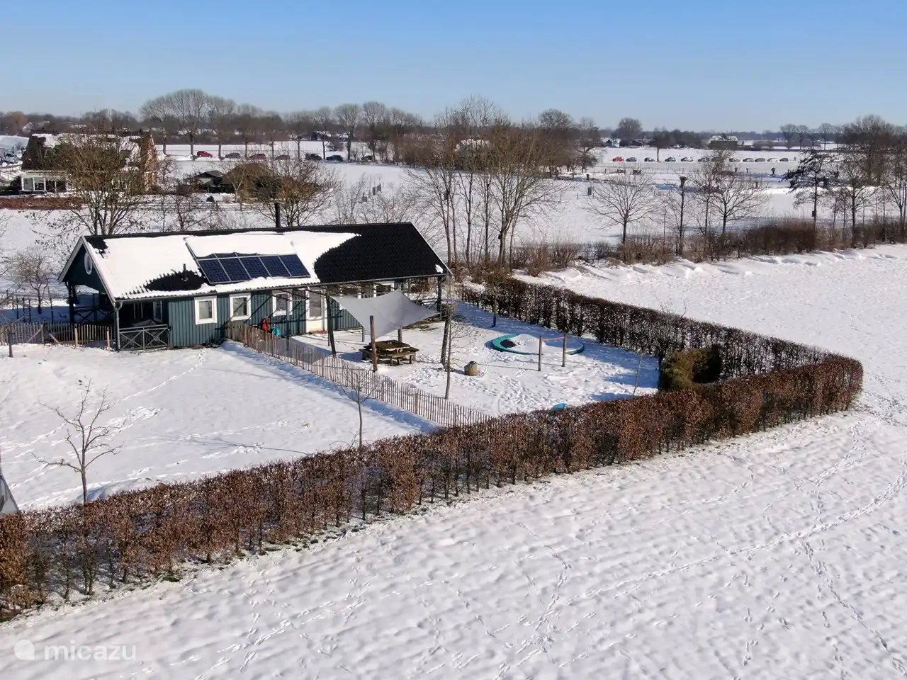 Het Griet in winterlicher Atmosphäre