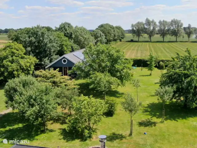 Het Griet en Países Bajos, Güeldres, Doesburg - casa vacacional La vista hacia atrás ofrece mucha naturaleza y privacidad.