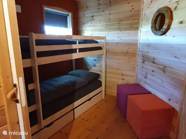 Het Griet en Países Bajos, Güeldres, Doesburg - casa vacacional El segundo dormitorio con literas.