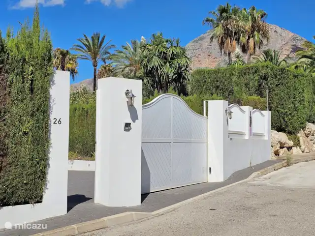 La Quimera Jávea huren in Spanje, Costa Blanca, Jávea - villa Toegangshek en -deur